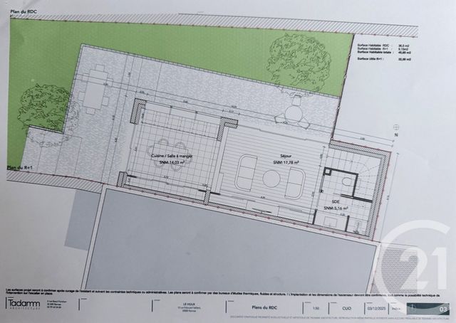 maison à vendre - 3 pièces - 50.0 m2 - RENNES - 35 - BRETAGNE - Century 21 Arb Immobilier