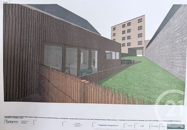 maison à vendre - 3 pièces - 50.0 m2 - RENNES - 35 - BRETAGNE - Century 21 Arb Immobilier